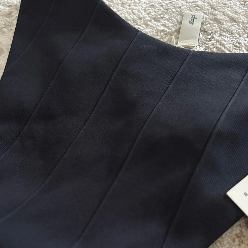 NWT Maaji Black Bikini Bottom with Reversible Green Pattern - Picture 3 of 3